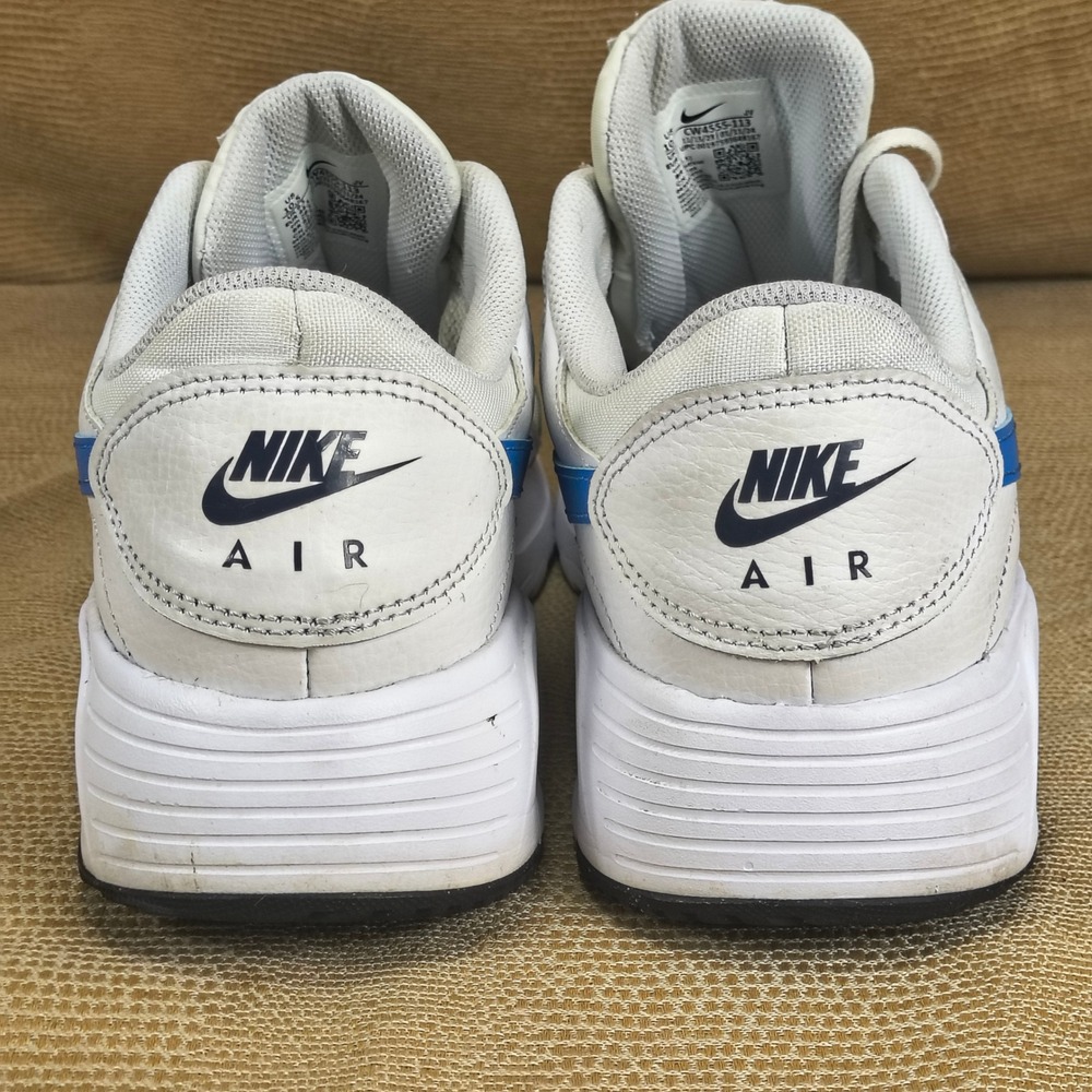 Nike Air Max SC Mens 10.5 White Blue Running Shoes CW4555-113 Sneakers - Picture 8 of 15